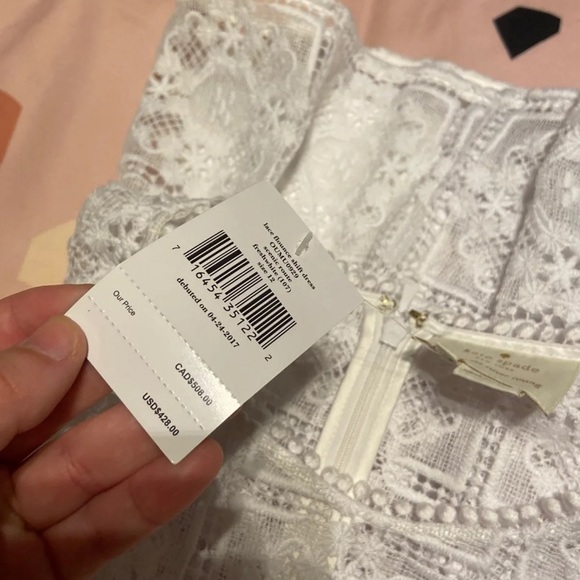 Kate Spade Dress Size 12 NWT White Nights - Picture 6 of 6